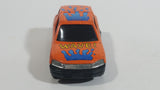 Rare HTF Yatming No. 825 Toyota Rav4 "Wave!" Orange Die Cast Toy Car Vehicle