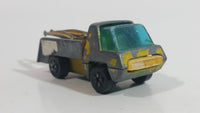 Vintage PlayArt Yellow Tow Truck Die Cast Toy Car Vehicle Made in Hong Kong