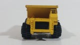 Vintage Zylmex P380 Dump Truck Yellow Die Cast Toy Car Construction Equipment Vehicle