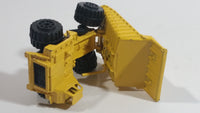 Vintage Zylmex P380 Dump Truck Yellow Die Cast Toy Car Construction Equipment Vehicle