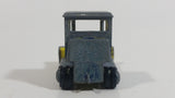 Vintage PlayArt Tractor Bulldozer Yellow Red Blue Bar Metal Die Cast Toy Car Construction Vehicle Made in Hong Kong