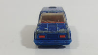 1979 Hot Wheels Scene Machines Inside Story Beach Blaster Van White Painted Blue Die Cast Toy Car Vehicle Hong Kong