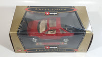 Burago Bijoux Collection 1998 Land Rover Freelander 1/24 Scale Red Die Cast Toy Car Vehicle In Box