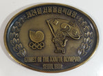 Rare Seoul 1988 Games of the XXIVTH Olympiad Olympics Brass Composite Metal Wall Plaque Hanging