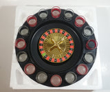 Party Alley Roulette Shooter Set of 16 Shot Glasses and Wheel Drinking Gambling Collectible New in Box