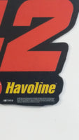 NASCAR Racing Jamie McMurray #42 Havoline Fridge Magnet 3" x 2 1/8"