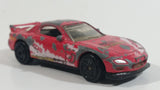 MotorMax 6023 Mazda RX-7 Red 1/64 Scale Die Cast Toy Car Vehicle