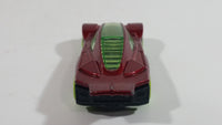 2015 Hot Wheels Nitrobot Attack Side Draft Dark Red Die Cast Toy Car Vehicle