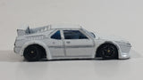 Rare Unknown Brand BMW M.I. White Die Cast Toy Rally Racing Car Vehicle - Hong Kong