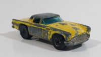 1978 Hot Wheels Oldies But Goodies '57 T-Bird Yellow Die Cast Toy Classic Car Vehicle BW Hong Kong