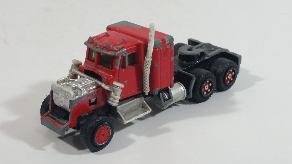 Majorette Kenworth Semi Tractor Truck Rig Red 1/87 Scale Die Cast Toy ...