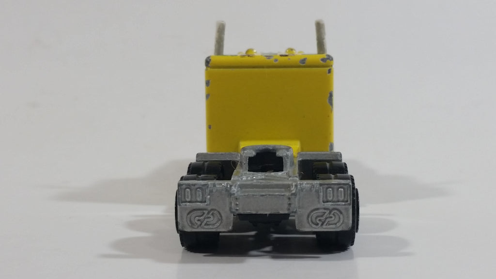 Majorette Kenworth Semi Tractor Truck Rig Yellow 1/87 Scale Die Cast T ...