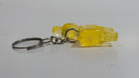 Yellow Plastic Fawn Baby Deer Key Chain