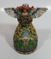 2006 Enesco Jim Shore Designs Heartwood Creek 4006721 "Summer Restores The Soul" Highly Detailed Resin Angel Figurine Ornament 4 1/2 inch Tall