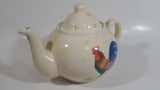 Vintage GHA Marijke Rooster Chicken Bird Themed Ceramic Tea Pot