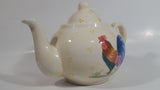 Vintage GHA Marijke Rooster Chicken Bird Themed Ceramic Tea Pot