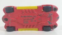 1995 Hot Wheels Power Circuit Red and Yellow Die Cast Toy Car Vehicle McDonald's Happy Meal