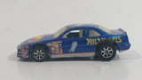 1995 Hot Wheels Race Team Series I Lumina Stocker #1 Metalflake Dark Blue Die Cast Toy Race Car Vehicle