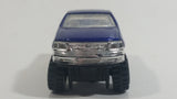 2013 Hot Wheels Team: Ford Racing 1997 Ford F-150 Lifted 4x4 Truck Blue Die Cast Toy Car Vehicle