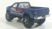 2013 Hot Wheels Team: Ford Racing 1997 Ford F-150 Lifted 4x4 Truck Blue Die Cast Toy Car Vehicle