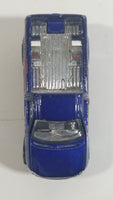 2013 Hot Wheels Team: Ford Racing 1997 Ford F-150 Lifted 4x4 Truck Blue Die Cast Toy Car Vehicle