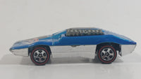 2002 Hot Wheels Red Lines Side Kick Metalflake Blue Die Cast Toy Car Vehicle RL