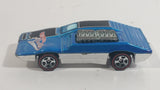 2002 Hot Wheels Red Lines Side Kick Metalflake Blue Die Cast Toy Car Vehicle RL