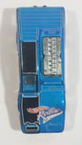 2002 Hot Wheels Red Lines Side Kick Metalflake Blue Die Cast Toy Car Vehicle RL