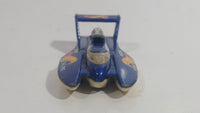 2005 Hot Wheels Hydroplane Metallic Blue Die Cast Toy Speed Boat Vehicle