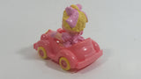 Vintage The Muppets 1986 Baby Miss Piggy and Pink Toy Car Vehicle McDonald's Happy Meal