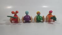 Set of 4 1987-1988 Fraggle Rock Characters Toy Car Vehicles McDonald's Happy Meal Toy