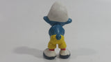 Vintage 1978 Peyo Smurf Character Golfing Golfer PVC Toy Figure - No Club