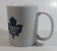 Toronto Maple Leafs NHL Ice Hockey Team Gold Outlined Leaf White Ceramic Coffee Mug Cup Sports Collectible