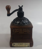 Vintage 1979 Jim Beam Kentucky Whiskey Coffee Mill 1856 Grinder Themed Regal China Liquor Decanter 750mL 8" Tall