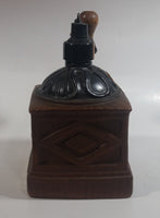 Vintage 1979 Jim Beam Kentucky Whiskey Coffee Mill 1856 Grinder Themed Regal China Liquor Decanter 750mL 8" Tall