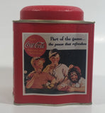 1993 Coca-Cola Coke Soda Pop Sports Baseball Themed Tin Metal Container