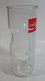 Rare Hard To Find Enjoy Coca-Cola Coke Soda Pop Layered Coke 10" Tall Glass Carafe Pitcher Jug Vase