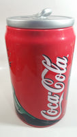 2001 Gibson Enjoy Coca-Cola Coke 11" Tall Large Can Shaped Ceramic Cookie Jar