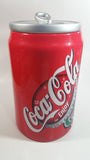 2001 Gibson Enjoy Coca-Cola Coke 11" Tall Large Can Shaped Ceramic Cookie Jar