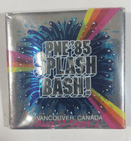 Hard to find Vintage 1985 Vancouver Pacific National Exhibition PNE '85 Splash Bash! Aug. 17 - Sept. 2 Colorful Shiny Square Pin