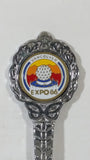 Vintage Vancouver Expo 86 Enamel and Metal Spoon Souvenir Travel Collectible