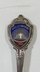 Hollywood Calif Christian Cross Themed Enamel and Metal Spoon Souvenir Travel Collectible