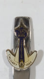 1994 RCMP 35th Biennial Convention Calgary Enamel and Metal Silver Plated Steel Spoon Souvenir Travel Collectible