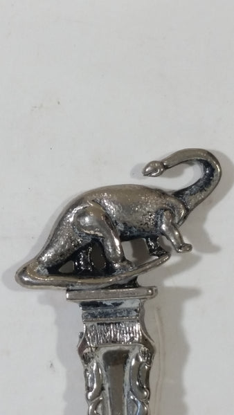 Abbotsford, B.C. Spoon Souvenir Travel Collectible with Dinosaur Figural