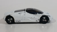 1998 Hot Wheels First Editions Ford GT-90 White Die Cast Toy Car Vehicle