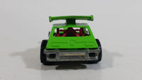 2012 Hot Wheels Demolition Derby Greased Gremlin Lime Green Die Cast Toy Car Vehicle