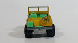 Majorette Jeep CJ 4x4 No. 290 & No. 244 Yellow 1/54 Scale Die Cast Toy Car Vehicle