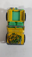 Majorette Jeep CJ 4x4 No. 290 & No. 244 Yellow 1/54 Scale Die Cast Toy Car Vehicle