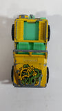 Majorette Jeep CJ 4x4 No. 290 & No. 244 Yellow 1/54 Scale Die Cast Toy Car Vehicle