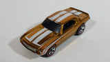Rare 2008 Hot Wheels Classics 4 '69 Camaro Spectraflame Gold Die Cast Toy Muscle Car Vehicle Red Line 5SP